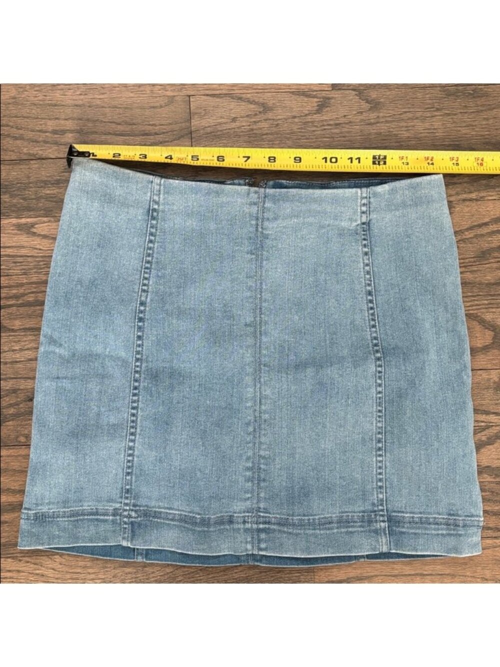 Women's Skirt Denim Blue Skirt - Picture 4 of 5